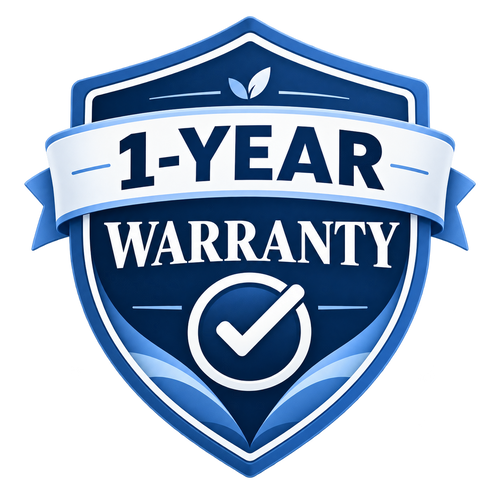 1-Year Warranty